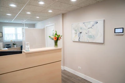 front office at Park Ridge Smile Center