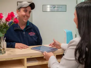 The friendly front desk staff at Park Ridge Smile Center in Park Ridge IL