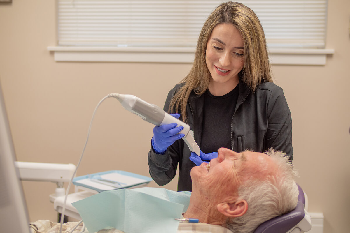 Staff and patient photo at Park Ridge IL